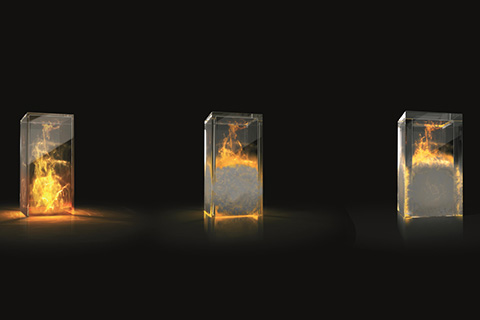 Fire protection glass