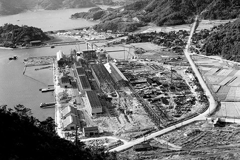 Maizuru Plant at the start of operations