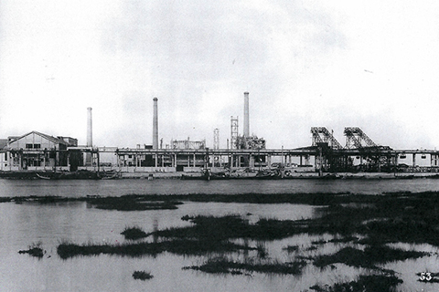 View of the Vetrocoke site around 1940.