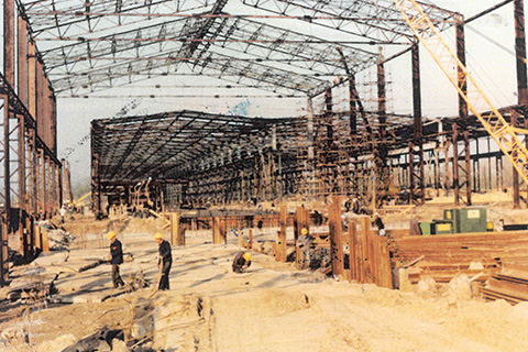 View of the construction in 1994.