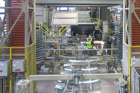 Inside the Collingwood plant.