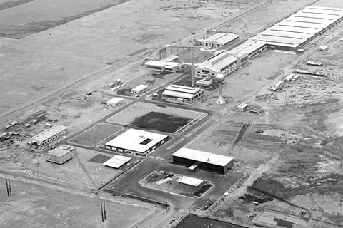 Chiba Plant under construction